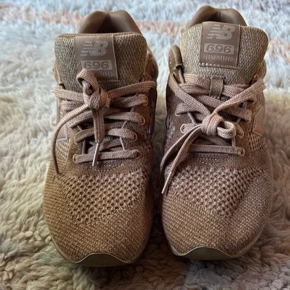 New Balance Tan Mesh Sneakers - Picture 6 of 6